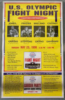 JONES, JR., ROY-JOE FRAZIER & GERRY COONEY EXHIBITION ON SITE POSTER (1996)