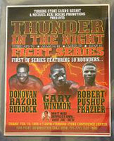 RUDDOCK, RAZOR-ANTHONY WILLIS & JOE MESI-DWAYNE HALL ON SITE POSTER (1999)