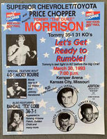 MORRISON, TOMMY-DAN MURPHY & MICKEY ROURKE-TOM BENTLEY OFFICIAL PROGRAM (1993)