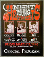 NIGHT OF YOUNG HEAVYWEIGHTS ON SITE PROGRAM (1996-TUA, GOLOTA, GRANT, BRIGGS)