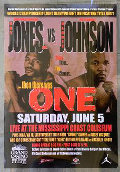 JONES, JR., ROY-REGGIE JOHNSON ON SITE POSTER (1999)