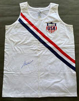 ALI, MUHAMMAD SIGNED 1960 REPLICA OLYMPIC VEST (ONLINE AUTHENTICS)