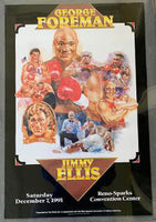 FOREMAN, GEORGE-JIMMY ELLIS ON SITE POSTER (1991)