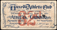 DALY, WILMINGTON JACK-IZZY STRAUSS FULL TICKET (1897)