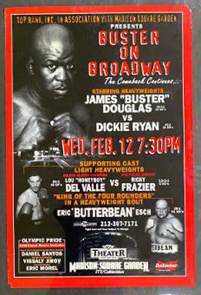 DOUGLAS, JAMES "BUSTER"-DICKIE RYAN ON SITE POSTER (1997)