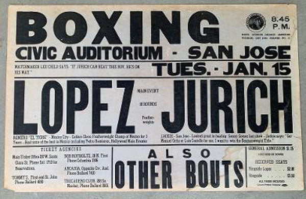 JURICH, JACKIE-ROMERO LOPEZ ON SITE POSTER (1946)