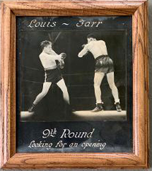 LOUIS, JOE-TOMMY FARR ORIGINAL WIRE PHOTO (1937)