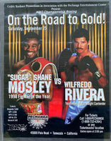 MOSLEY, SUGAR SHANE-WILFREDO RIVERA ON SITE POSTER (1999)