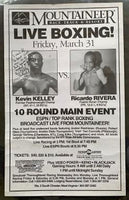 KELLEY, KEVIN-RICARDO RIVERA SIGNED ON SITE POSTER (1995-SIGNED BY KELLEY)
