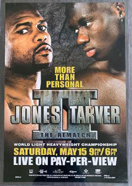 JONES, JR., ROY-ANTONIO TARVER II PAY PER VIEW POSTER (2004)