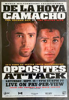 DE LA HOYA, OSCAR-HECTOR CAMACHO PAY PER VIEW POSTER (1997)