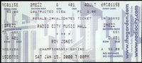 JONES, JR., ROY-DAVID TELESCO FULL TICKET (2000)