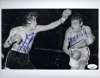 ARGUELLO, ALEXIS & RUBEN OLIVARES SIGNED PHOTO (SIGNED BY BOTH-JSA)