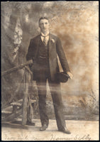 SELBY, HOMER SIGNED ORIGINAL PHOTO (MID 1890'S)