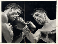 TURNER, GIL-JOEY GIAMBRA WIRE PHOTO (1956-6TH ROUND)