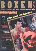 KLITSCHKO, WLADIMIR-MARCUS MCINTYRE OFFICIAL PROGRAM (1998)