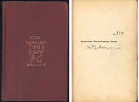 THE ROOSEVELT THAT I KNOW BY MIKE DONOVAN BOXING BOOK (SIGNED-1909)