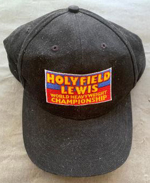 LEWIS, LENNOX-EVANDER HOLYFIELD II SOUVENIR CAP (1999)