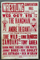 ANDRE THE GIANT-THE HANGMAN ON SITE POSTER (1980)