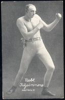 FITZSIMMONS, ROBERT EXHIBIT CARD (1921)