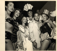 LOUIS, JOE & SHOW GIRLS ORIGINAL PHOTO