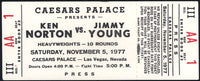 NORTON, KEN-JIMMY YOUNG FULL TICKET (1977)