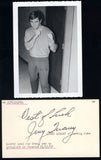 QUARRY, JERRY VINTAGE SIGNED INDEX CARD (1968-PSA/DNA)