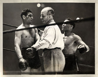 ARMSTRONG, HENRY-PEDRO MONTANEZ WIRE PHOTO (1940-END OF FIGHT)