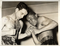 ARMSTRONG, HENRY-DAVEY DAY WIRE PHOTO (1939-WEIGHING IN)