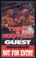 TYSON, MIKE-EVANDER HOLYFIELD II VIP GUEST CREDENTIAL (1997)