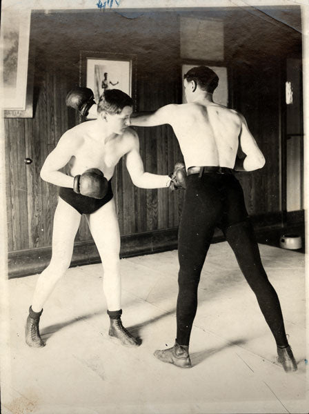 CORBETT II, YOUNG TRAINING ORIGINAL PHOTO