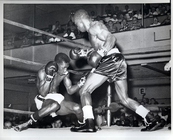 CARTER, RUBIN "HURRICANE"-"SUGAR BOY" NANDO WIRE PHOTO (1962)