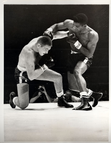 PATTERSON, FLOYD-TOM MCNEELEY WIRE PHOTO (1961)