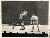 CARNERA, PRIMO-JIM MALONEY WIRE PHOTO (1930)