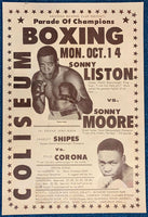 LISTON, SONNY-SONNY MOORE ON SITE POSTER (1968)