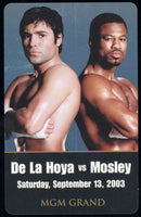 DE LA HOYA, OSCAR-SHANE MOSLEY II MGM GRAND ROOM KEY (2002)