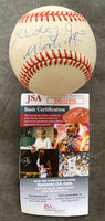 WALCOTT, JERSEY JOE SIGNED BASEBALL (JSA AUTHENTICATED)