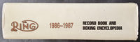 1986-87 RING RECORD BOOK (FINAL VOLUME-HIGH QUALITY)
