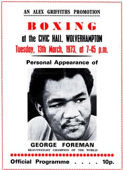 FOREMAN, GEORGE APPEARANCE PROGRAM (1973)