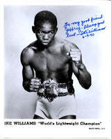 WILLIAMS, IKE SIGNED PHOTO