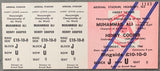 ALI, MUHAMMAD-HENRY COOPER II FULL TICKET (1966-PSA/DNA NM 7)