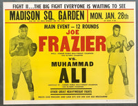 ALI, MUHAMMAD-JOE FRAZIER II ON SITE POSTER (1974)