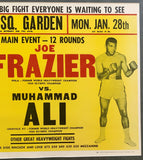 ALI, MUHAMMAD-JOE FRAZIER II ON SITE POSTER (1974)