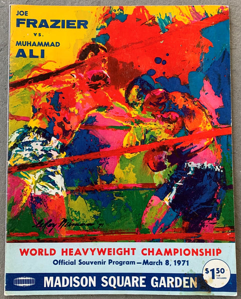 ALI, MUHAMMAD-JOE FRAZIER I REPRODUCED OFFICIAL PROGRAM