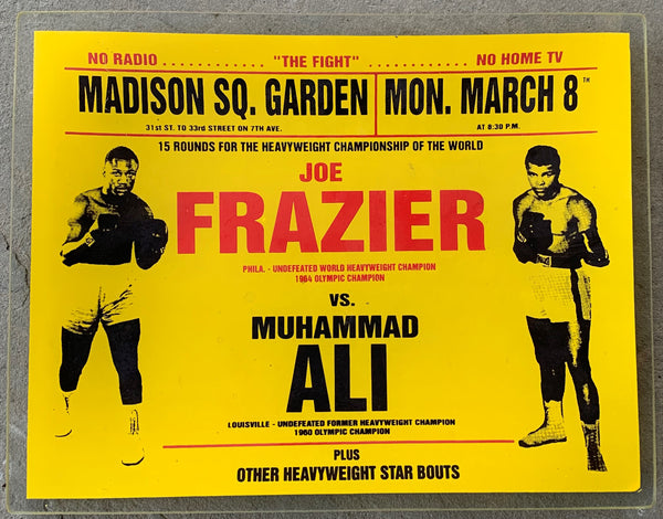 ALI, MUHAMMAD-JOE FRAZIER I SOUVENIR CANDY DISH