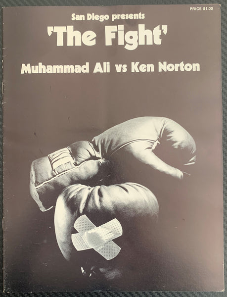 ALI, MUHAMMAD-KEN NORTON I OFFICIAL PROGRAM (1973)