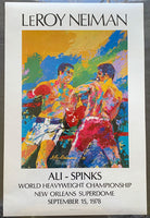 ALI, MUHAMMAD-LEON SPINKS II SOUVENIR POSTER  (1978)