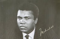 ALI, MUHAMMAD SIGNED ORIGINAL KARSH STUDIO PHOTOGRAPH (PSA/DNA)