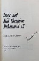 ALI, MUHAMMAD SIGNED BOOK: LOSER AND STILL CHAMPION BY BUDD SCHULBERG (JSA)