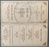 ALI, MUHAMMAD VINTAGE SIGNED RESTAURANT MENU (1967-AS HEAVYWEIGHT CHAMPION-JSA)